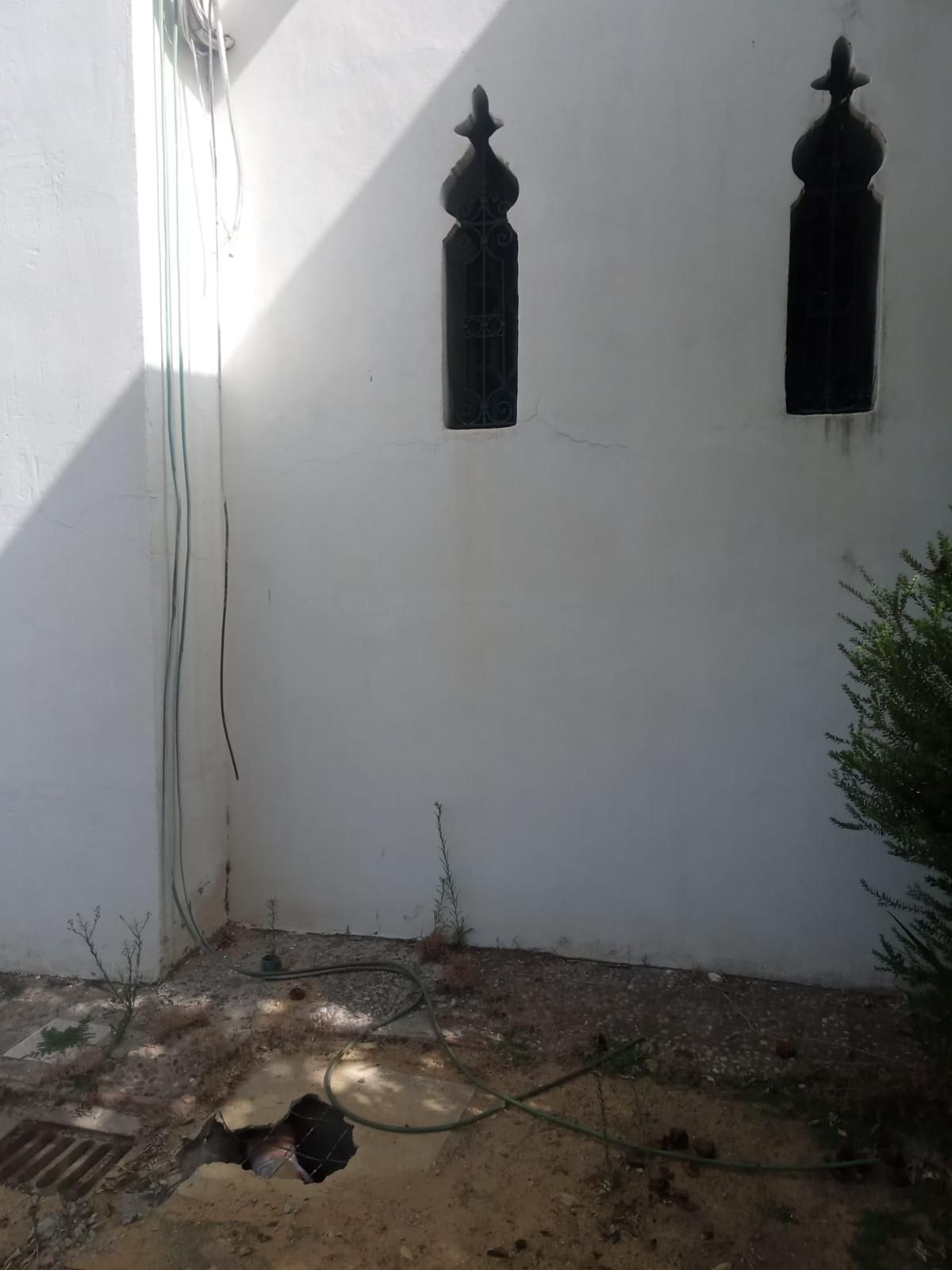 En imágenes, el estado en el que ha quedado el Pabellón de Marruecos de la Exposición del 29