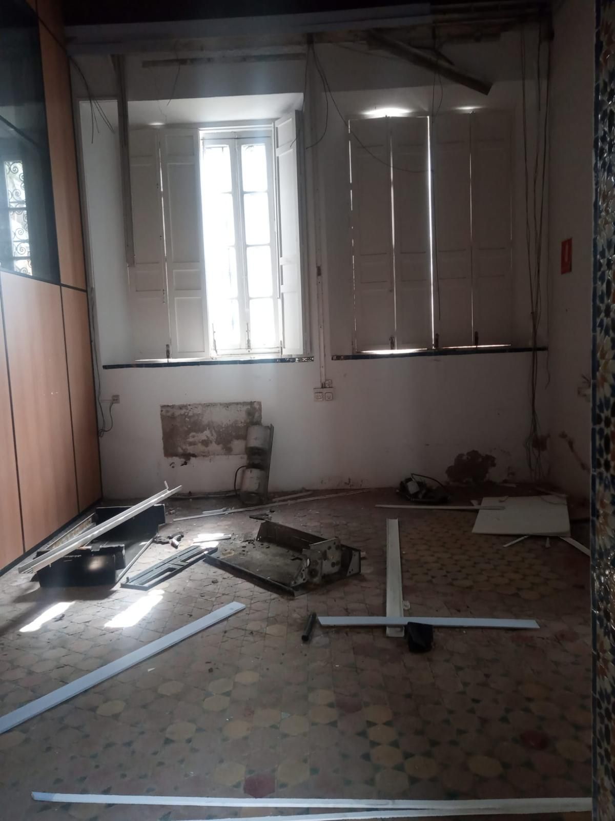 En imágenes, el estado en el que ha quedado el Pabellón de Marruecos de la Exposición del 29