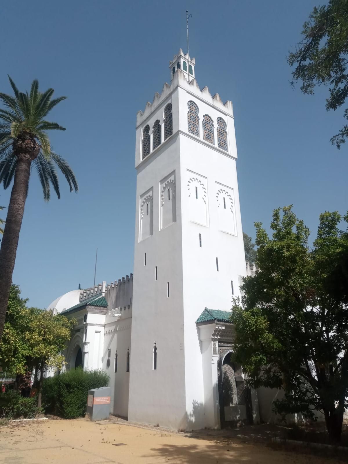 En imágenes, el estado en el que ha quedado el Pabellón de Marruecos de la Exposición del 29