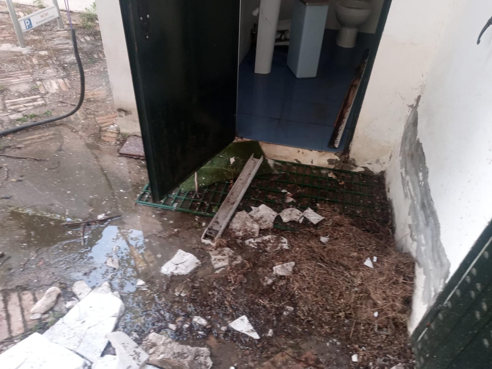 En imágenes, el estado en el que ha quedado el Pabellón de Marruecos de la Exposición del 29