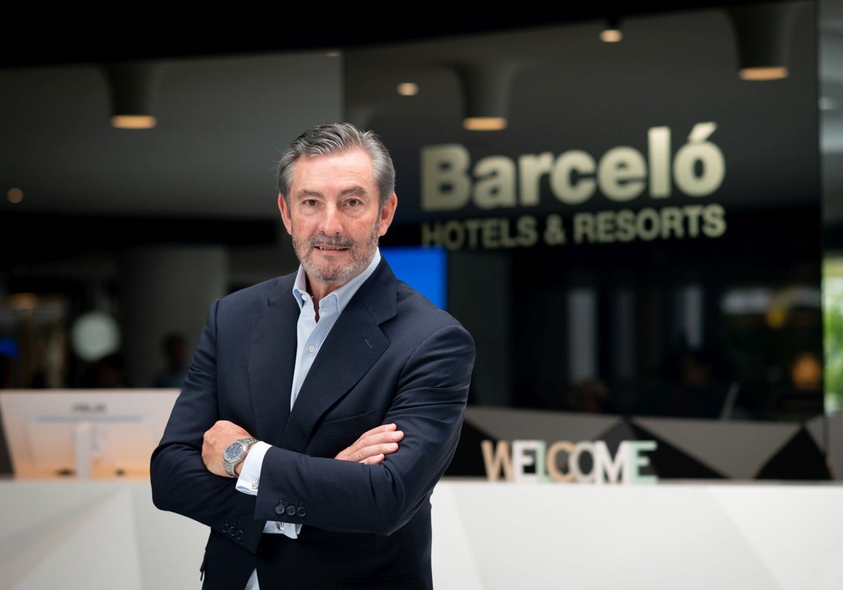 El director general del sur de España de Barceló Hotel Group, Gaspar Saez