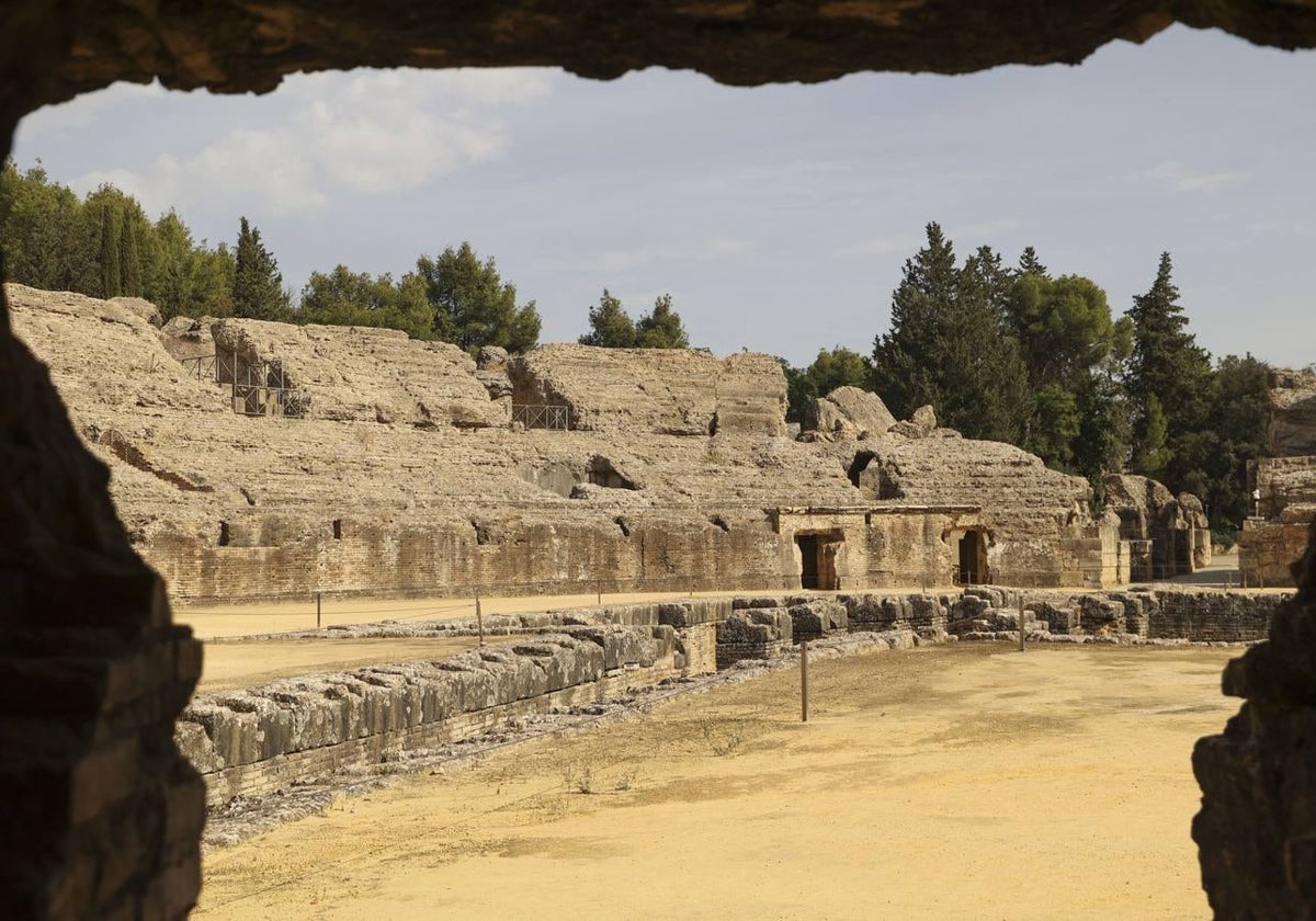 El anfiteatro de Itálica, el espacio más importante del conjunto arqueológico