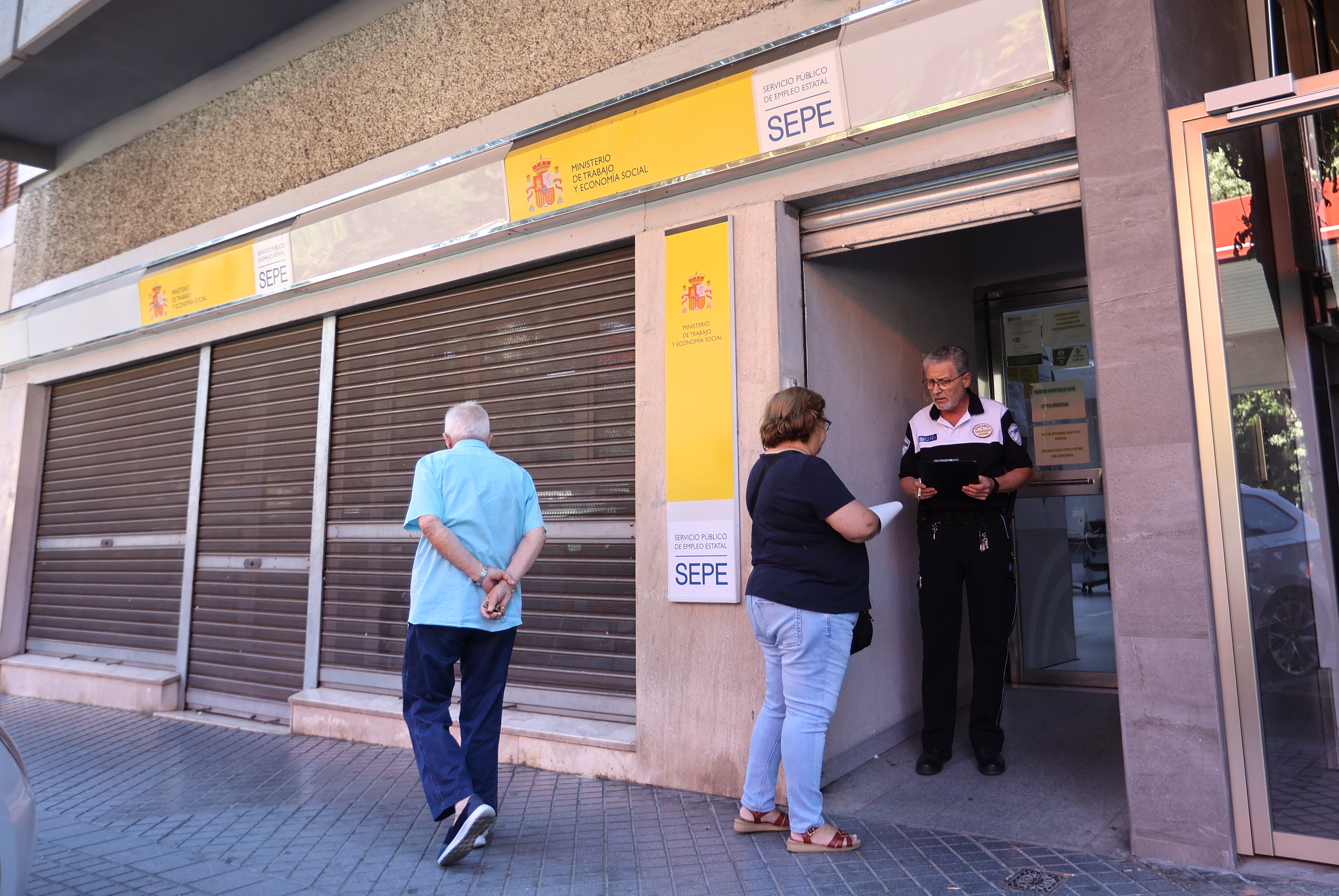 Una oficina del SEPE en Andalucía