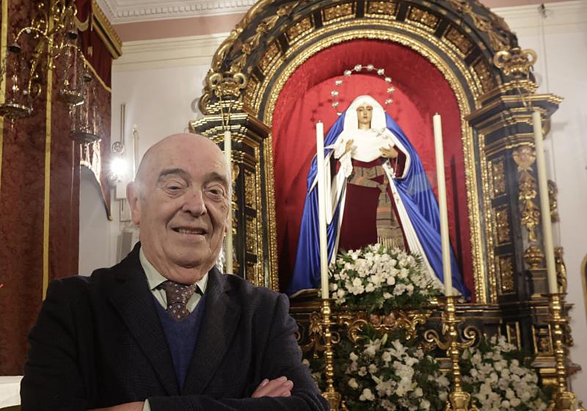 Rogelio Gómez 'Trifón' en el Baratillo