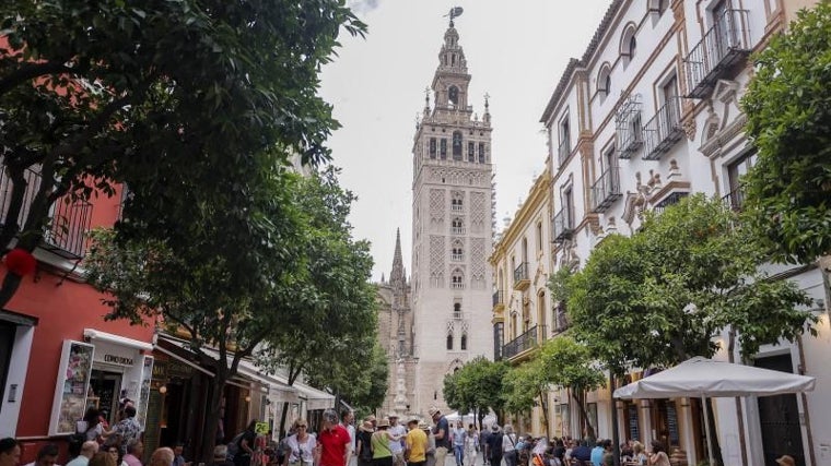 Las próximas actuaciones en la Giralda se centrarán en la restauración de los balcones