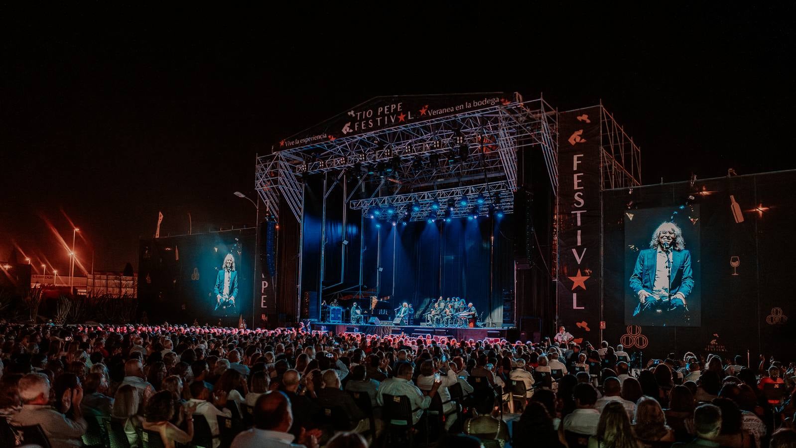 Concierto de José Mercé en el Tío Pepe Festival de Jerez