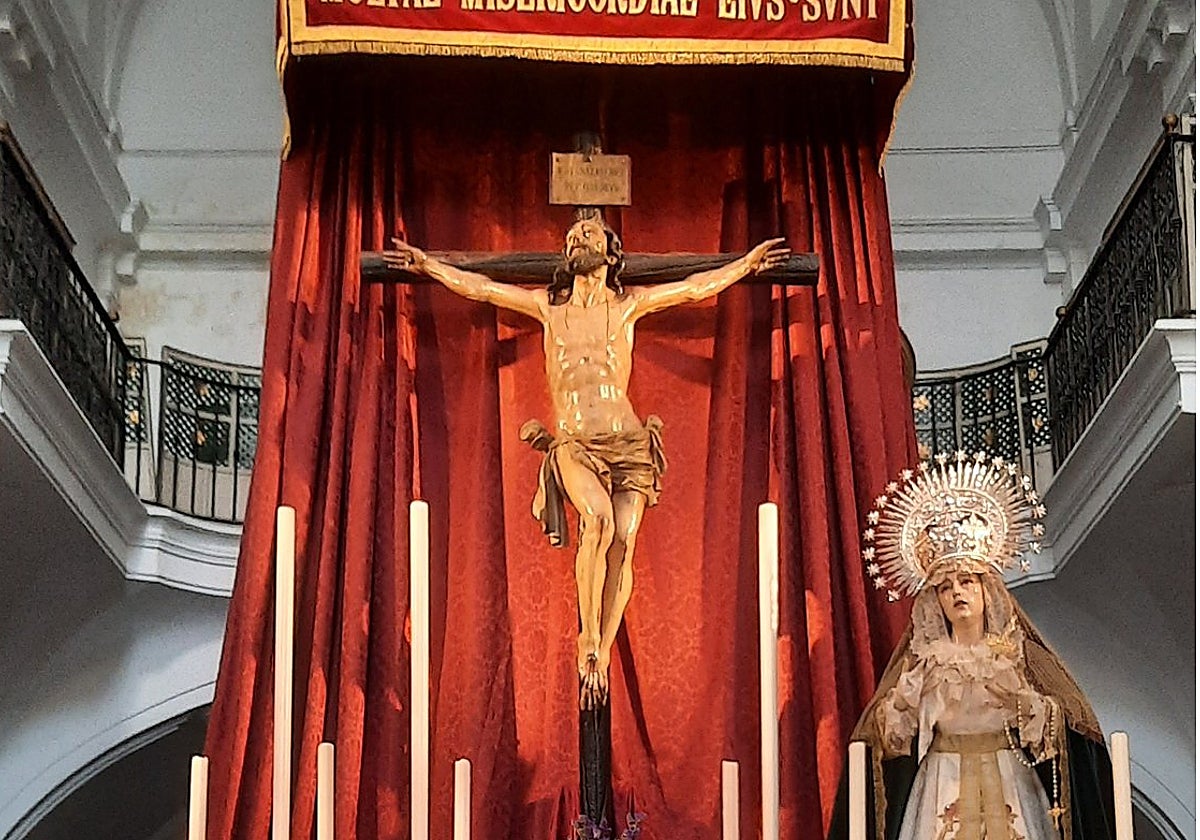 El Cristo de las Misericordias y la Virgen de los Dolor
