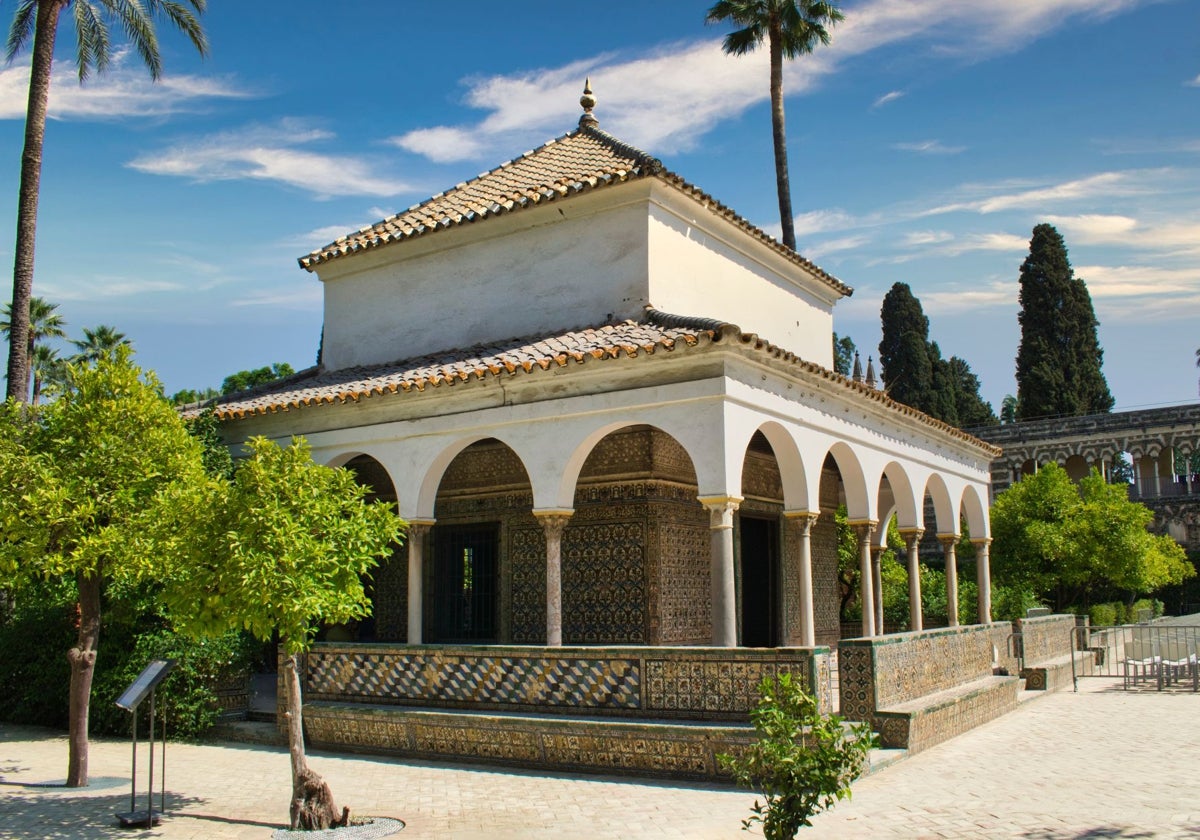 El cenador de Carlos V es una de las joyas del Real Alcázar de Sevilla