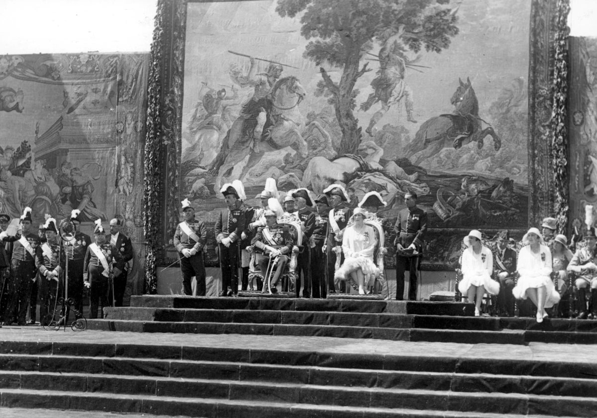 Inauguración de la Exposición Iberoamericana de 1929 en Sevilla