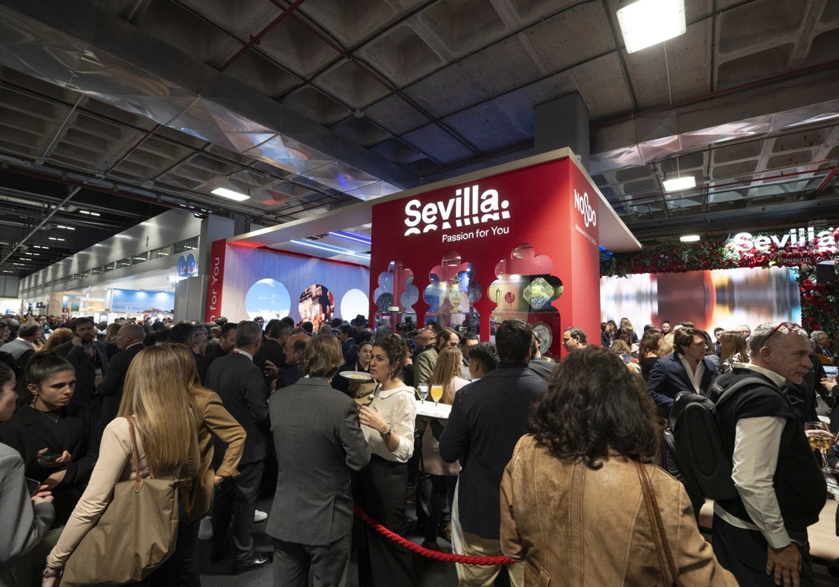 El stand de Sevilla en la pasada edición de la Feria Internacional del Turismo (Fitur)