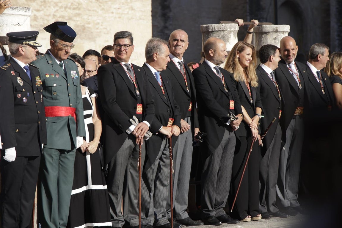Momentos de la procesión de la Virgen de los Reyes 2024