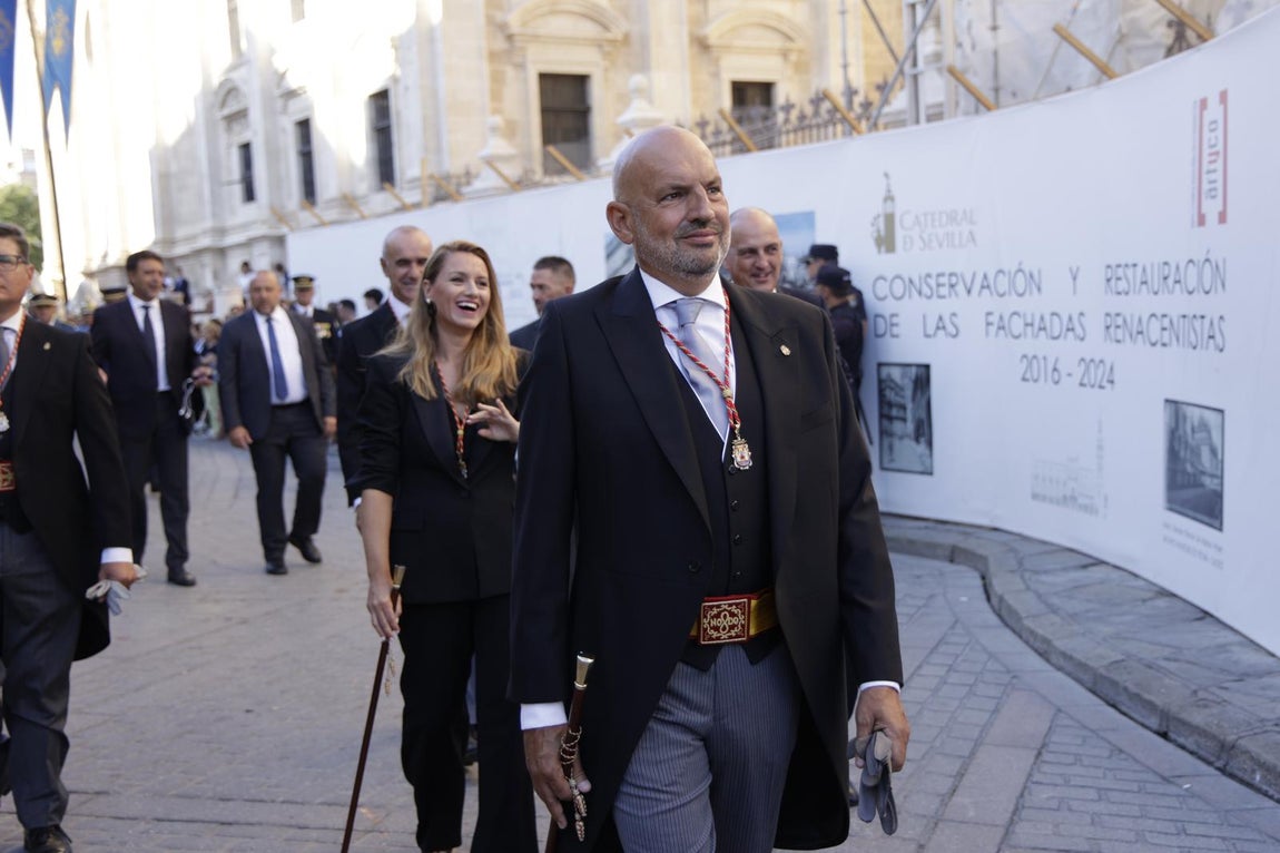 Momentos de la procesión de la Virgen de los Reyes 2024