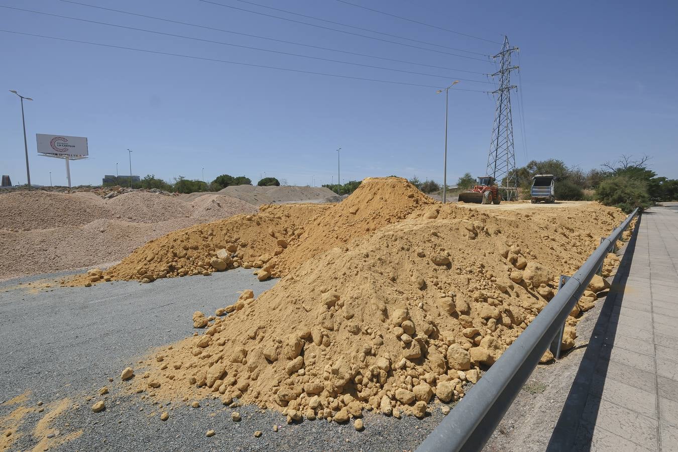 Estado de las obras del estadio de la Cartuja de Sevilla