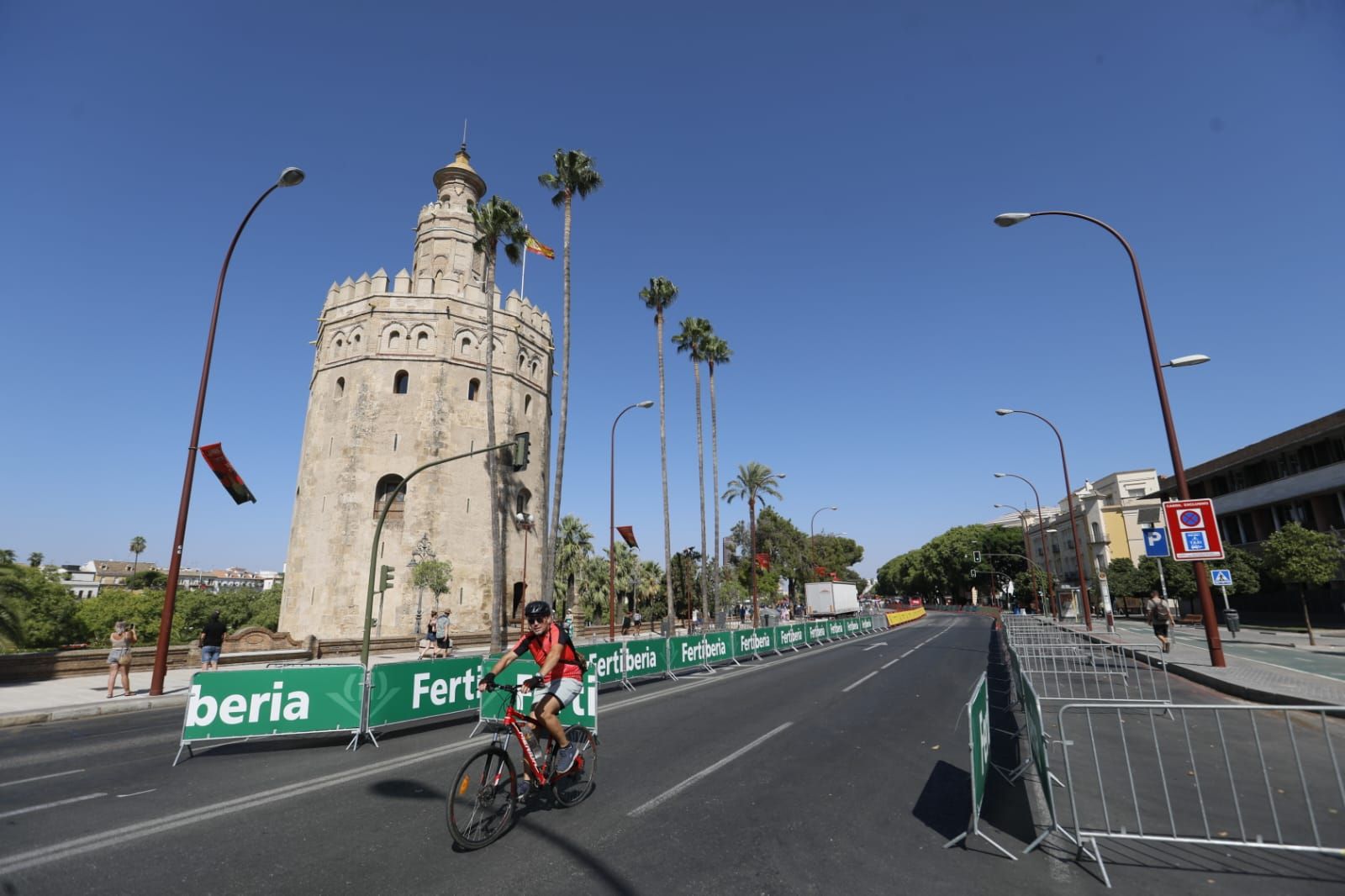 Sevilla ya está preparada para recibir a La Vuelta