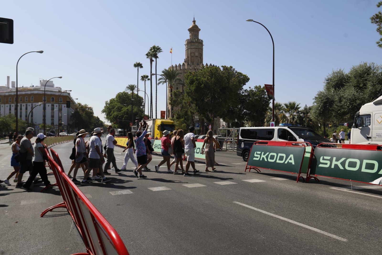 Sevilla ya está preparada para recibir a La Vuelta