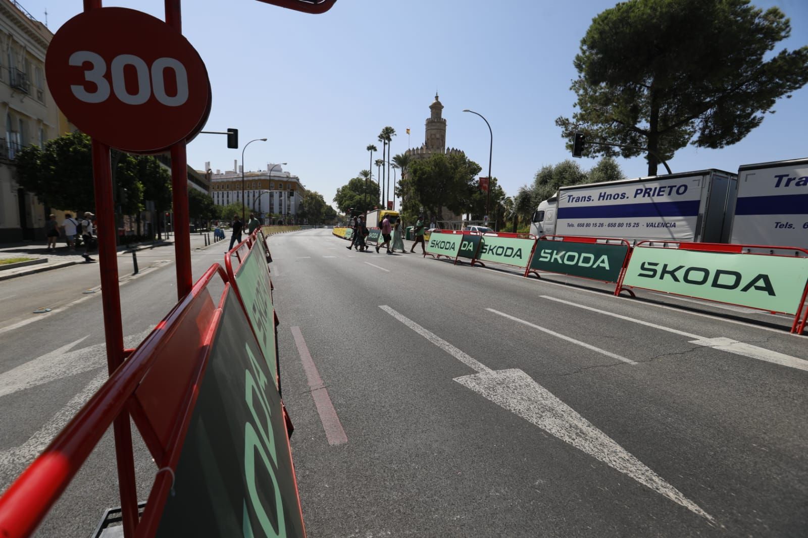 Sevilla ya está preparada para recibir a La Vuelta