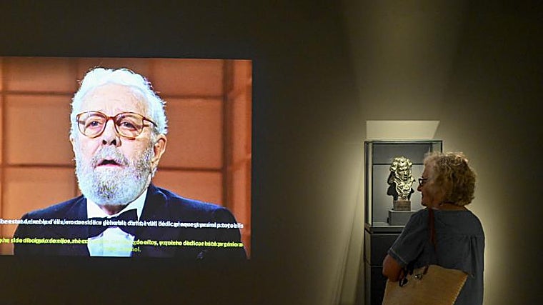 Aspecto de la exposición sobre Luis García-Berlanga de CaixaForum