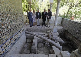 El cenador de Carlos V del Alcázar de Sevilla está sobre los restos de un gran palacio de recreo almohade del siglo XII