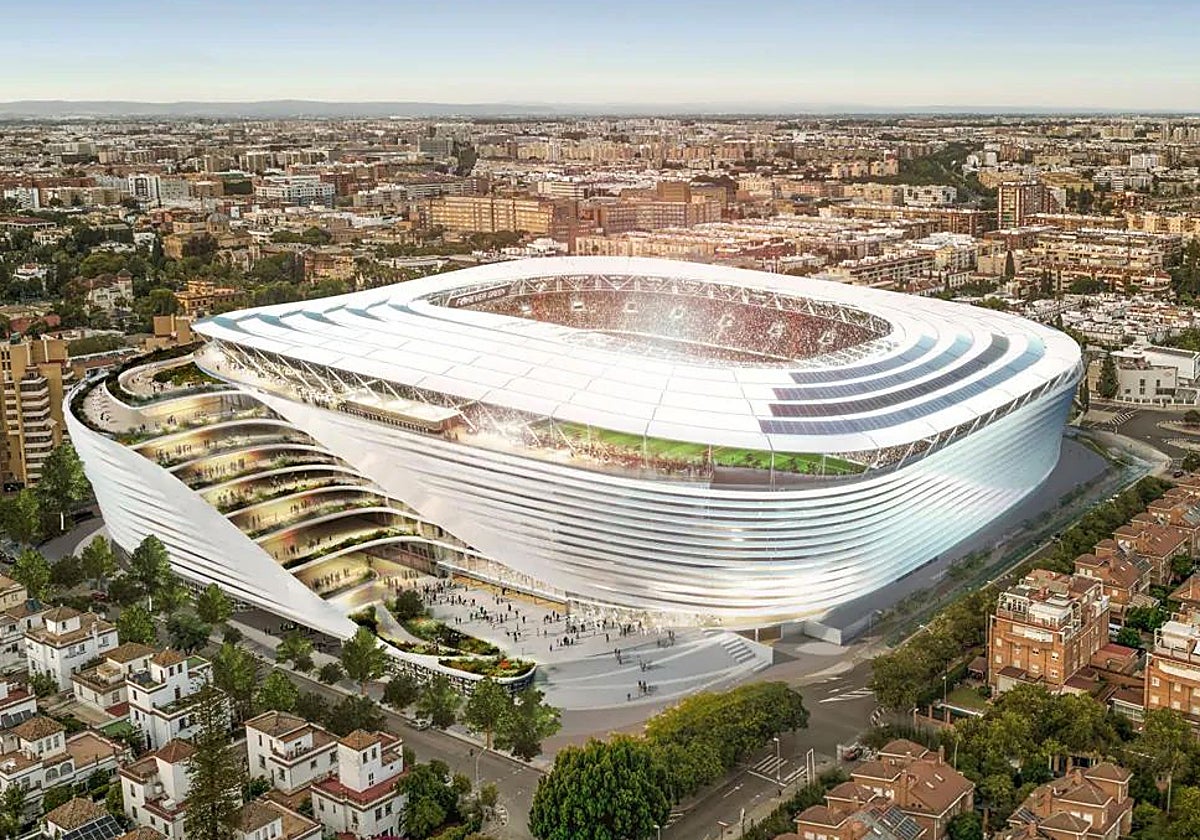 El diseño del nuevo Estadio Benito Villamarín