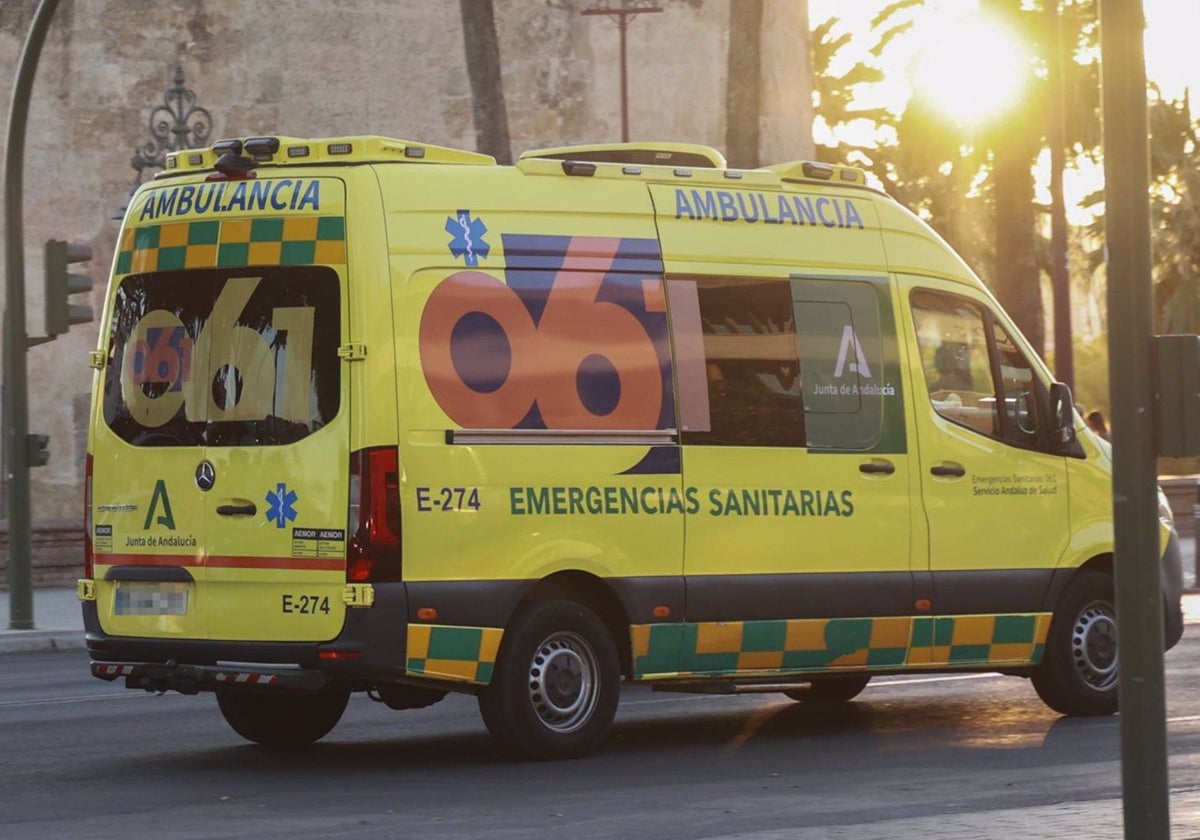 Vehículo de Emergencias Sanitarias (061), en una imagen de archivo