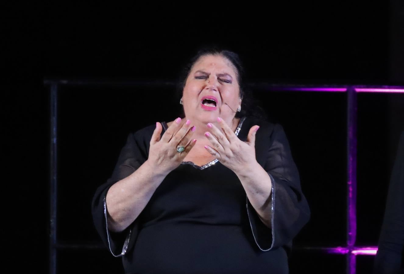 Inés Bacán y Ricardo Miño quebraron el silencio del Alcázar con sus quejíos flamencos