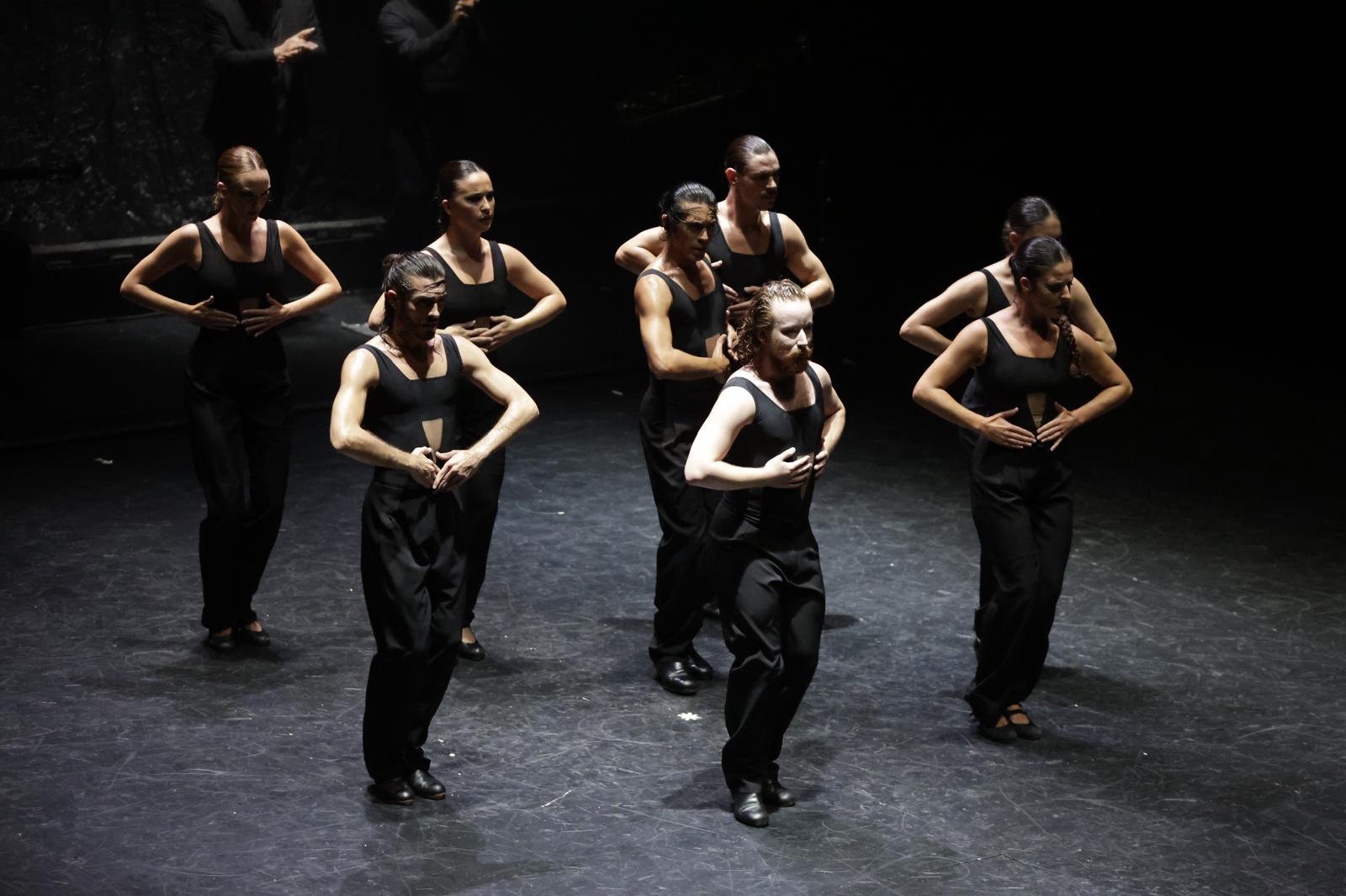 Un instante del espectáculo 'Comedia sin título', de la coreógrafa Úrsula López, en el Teatro Central 