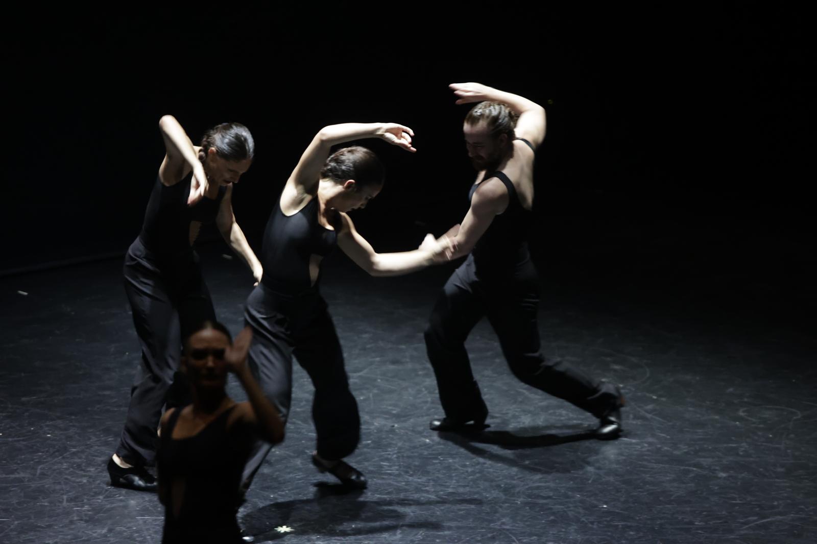 Un instante del espectáculo 'Comedia sin título', de la coreógrafa Úrsula López, en el Teatro Central 