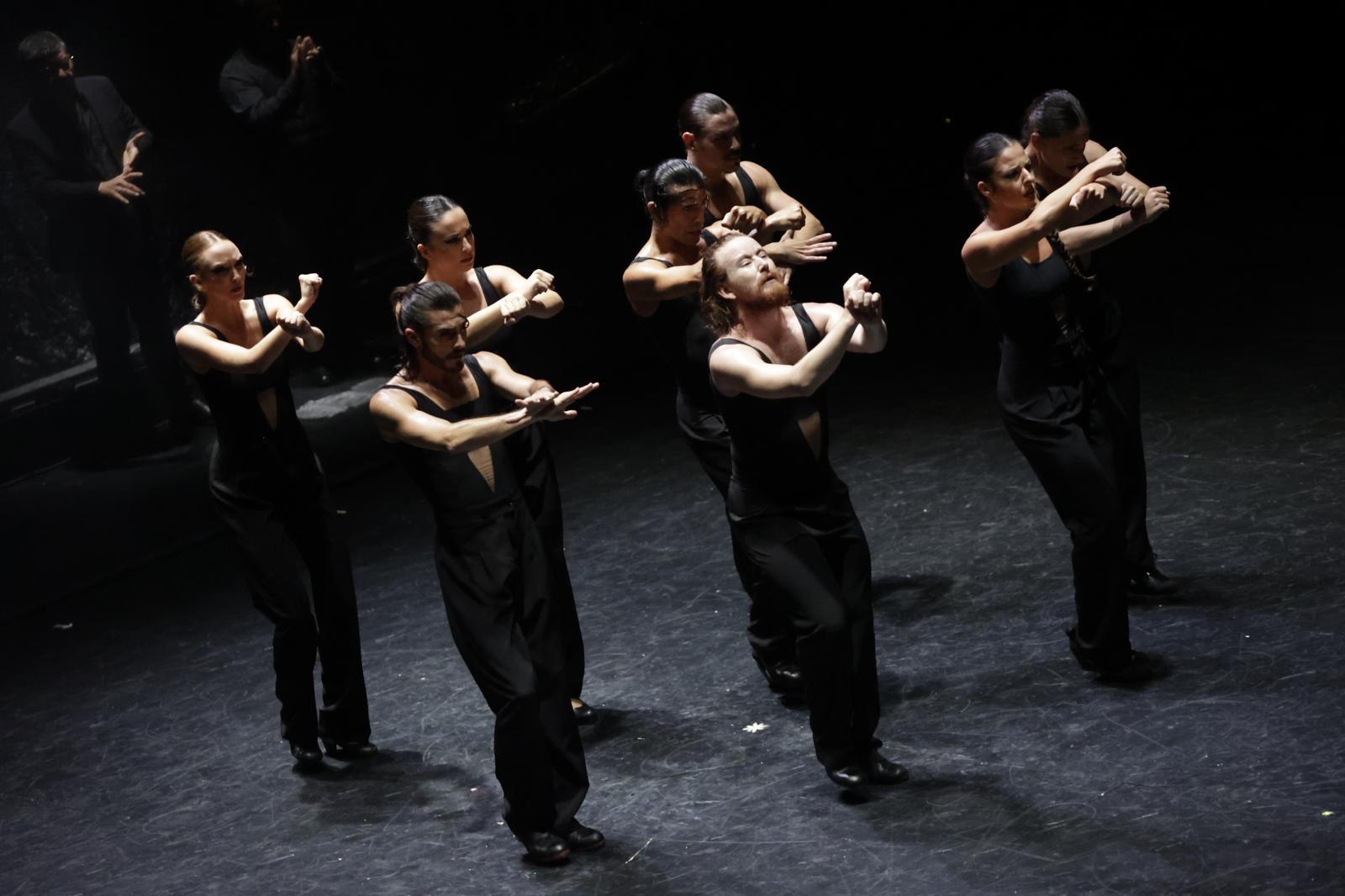Un instante del espectáculo 'Comedia sin título', de la coreógrafa Úrsula López, en el Teatro Central 