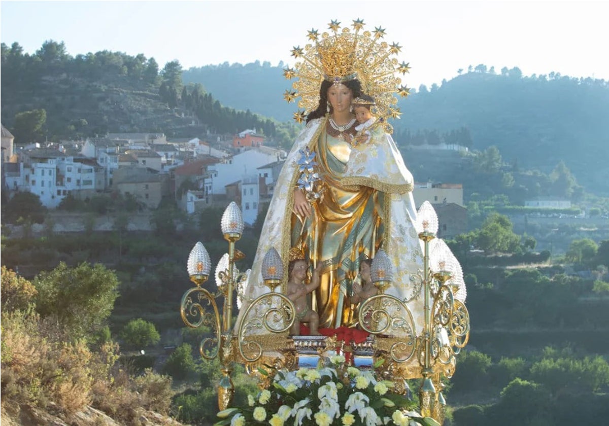 La Virgen 'peregrina' de los Desamparados de Valencia