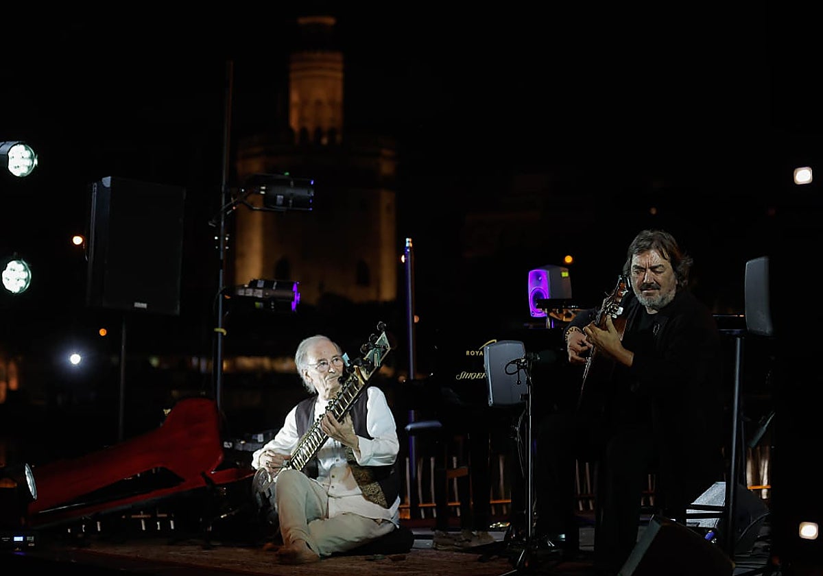 Gualberto y Miño estuvieron acompañados de Pedro Ricardo Miño y Juan de Mairena