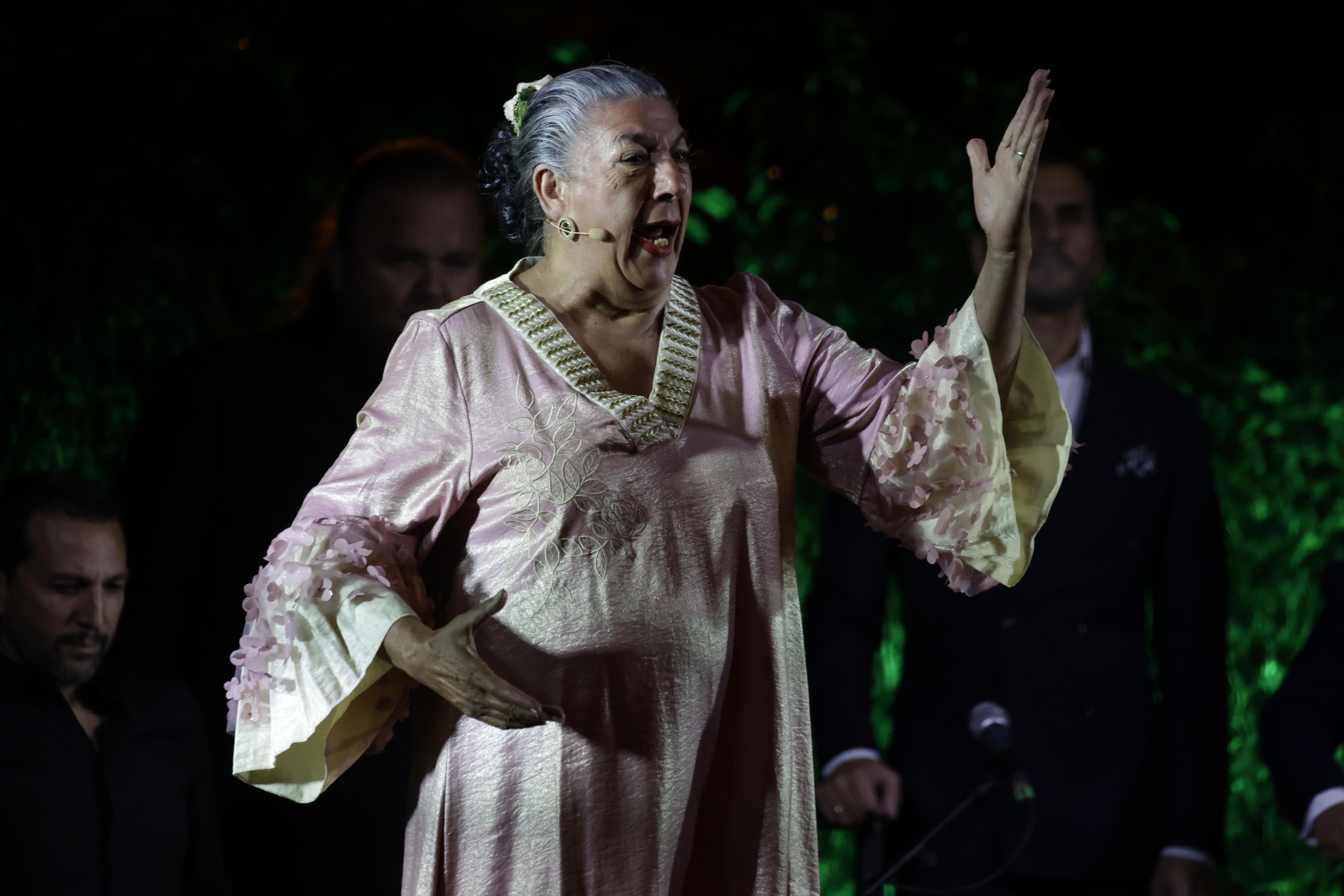 Momento en el muelle Camaronero de 'Territorio Jerez', dentro de la Bienal de Flamenco