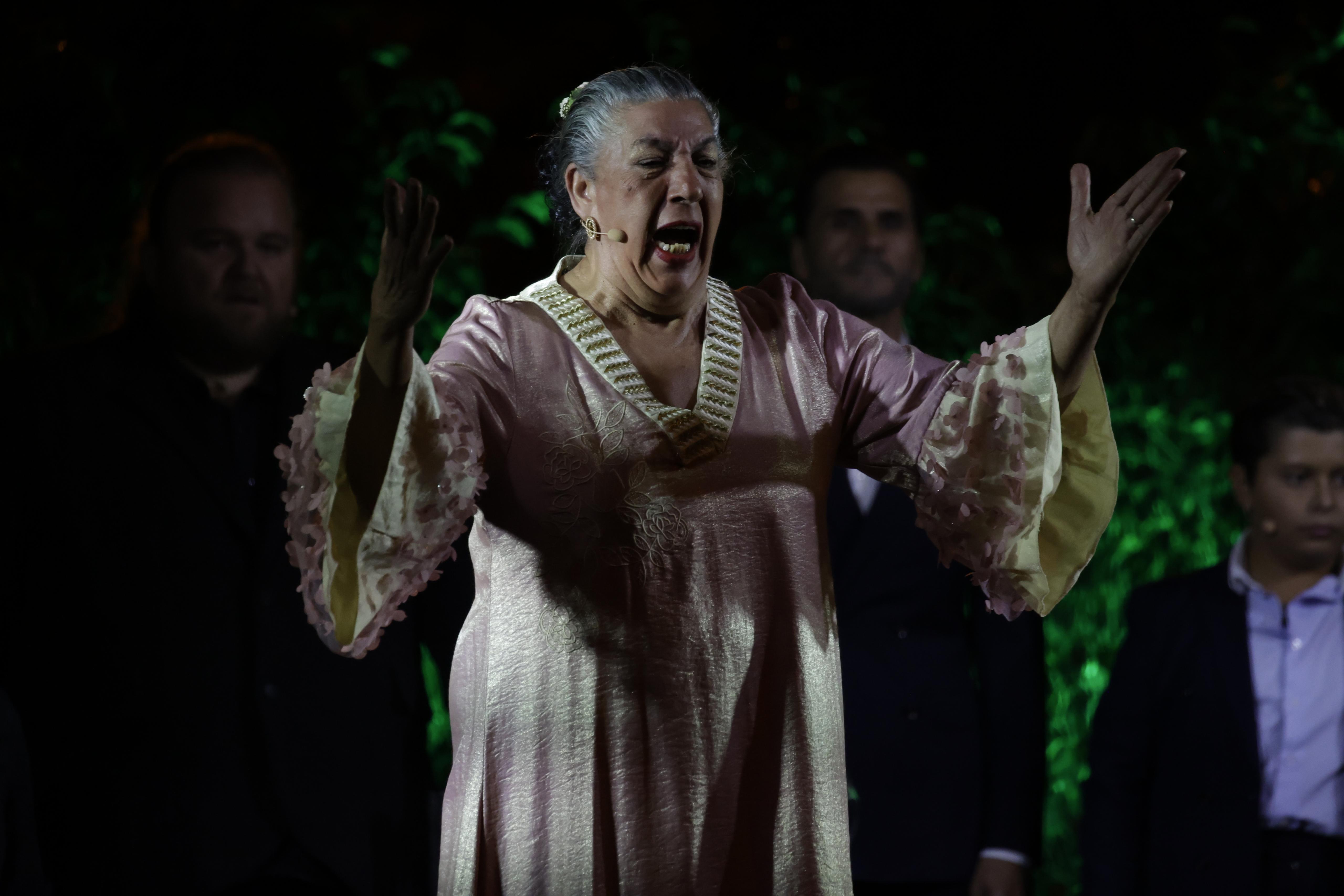 Momento en el muelle Camaronero de 'Territorio Jerez', dentro de la Bienal de Flamenco