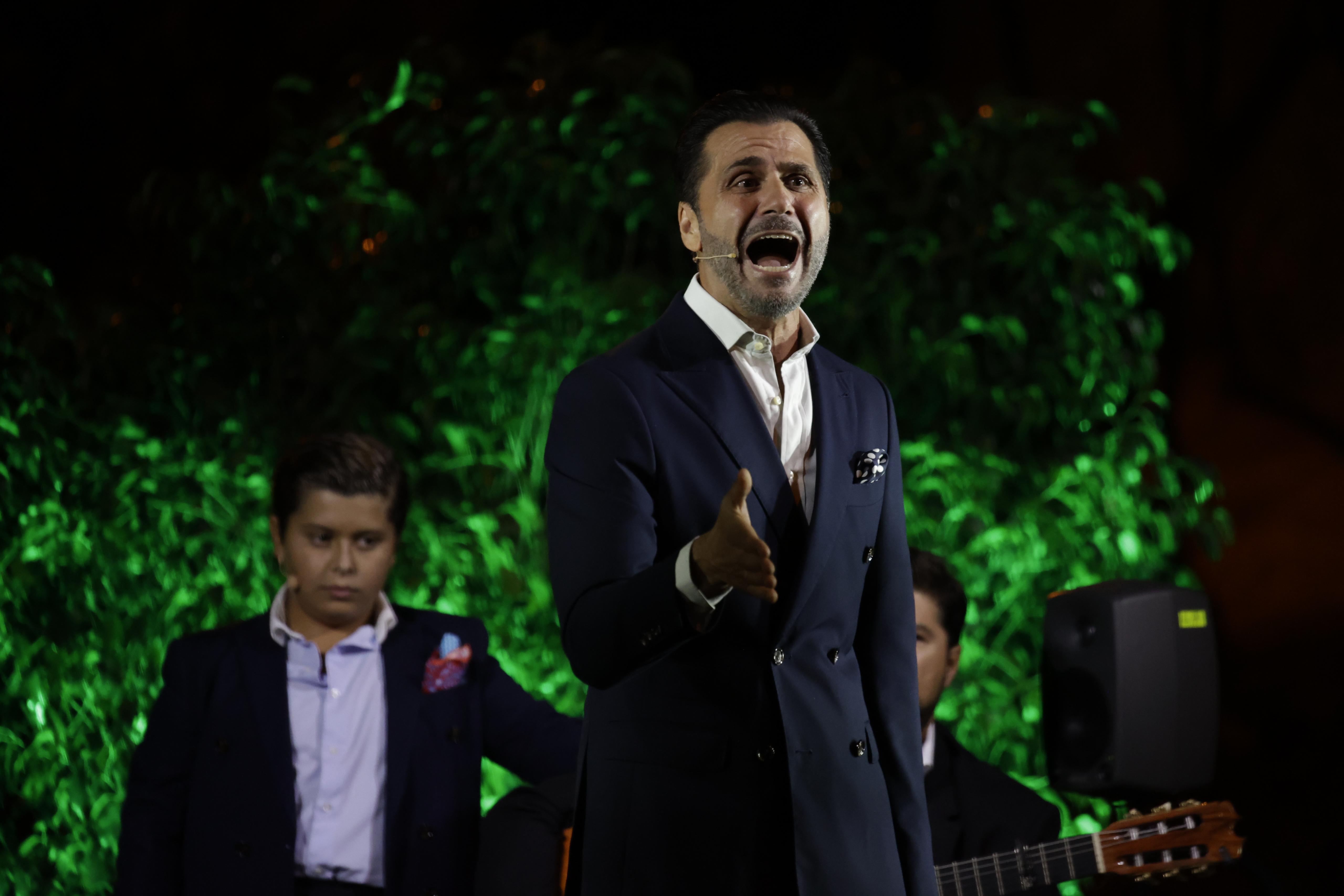Momento en el muelle Camaronero de 'Territorio Jerez', dentro de la Bienal de Flamenco