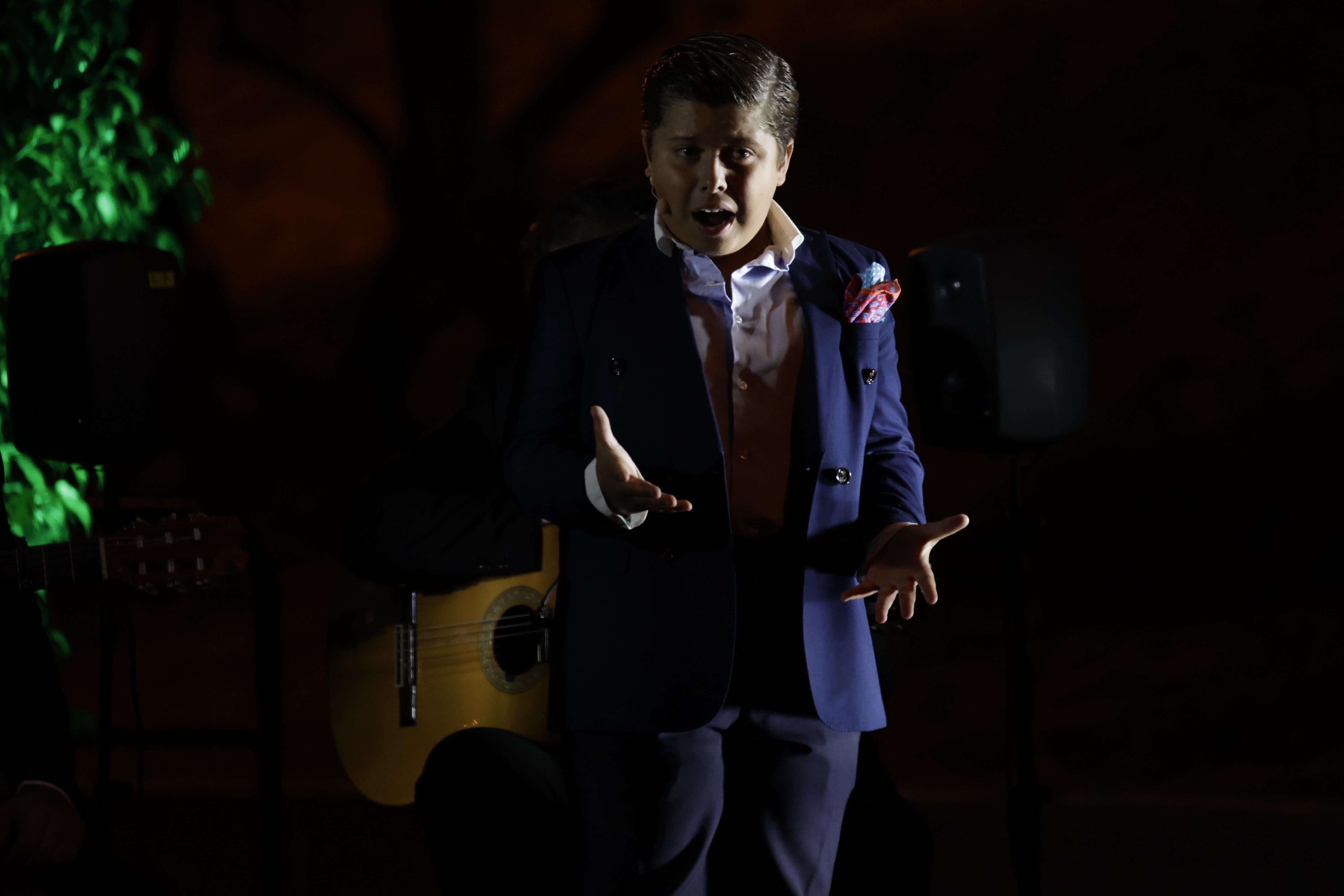 Momento en el muelle Camaronero de 'Territorio Jerez', dentro de la Bienal de Flamenco