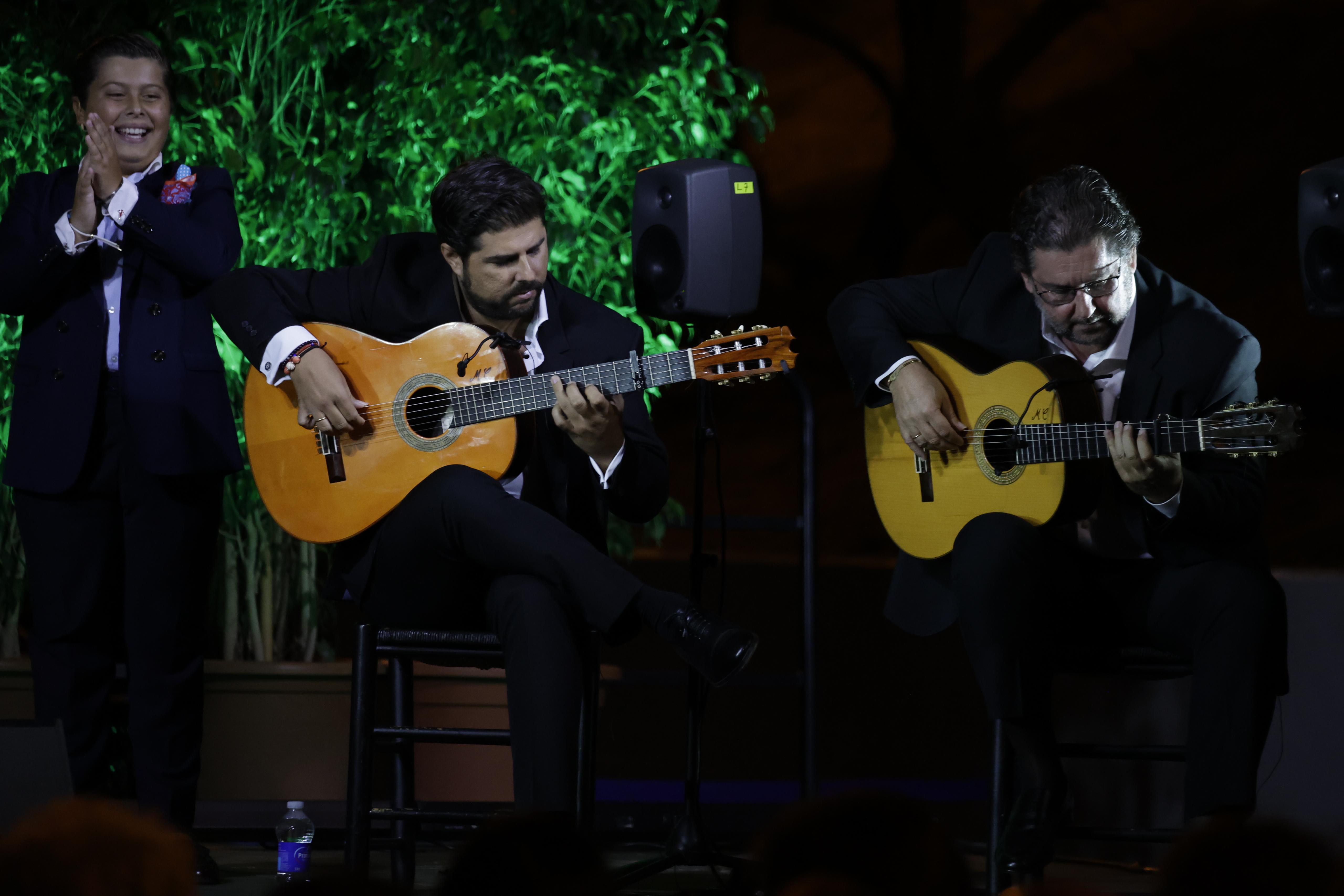 Momento en el muelle Camaronero de 'Territorio Jerez', dentro de la Bienal de Flamenco
