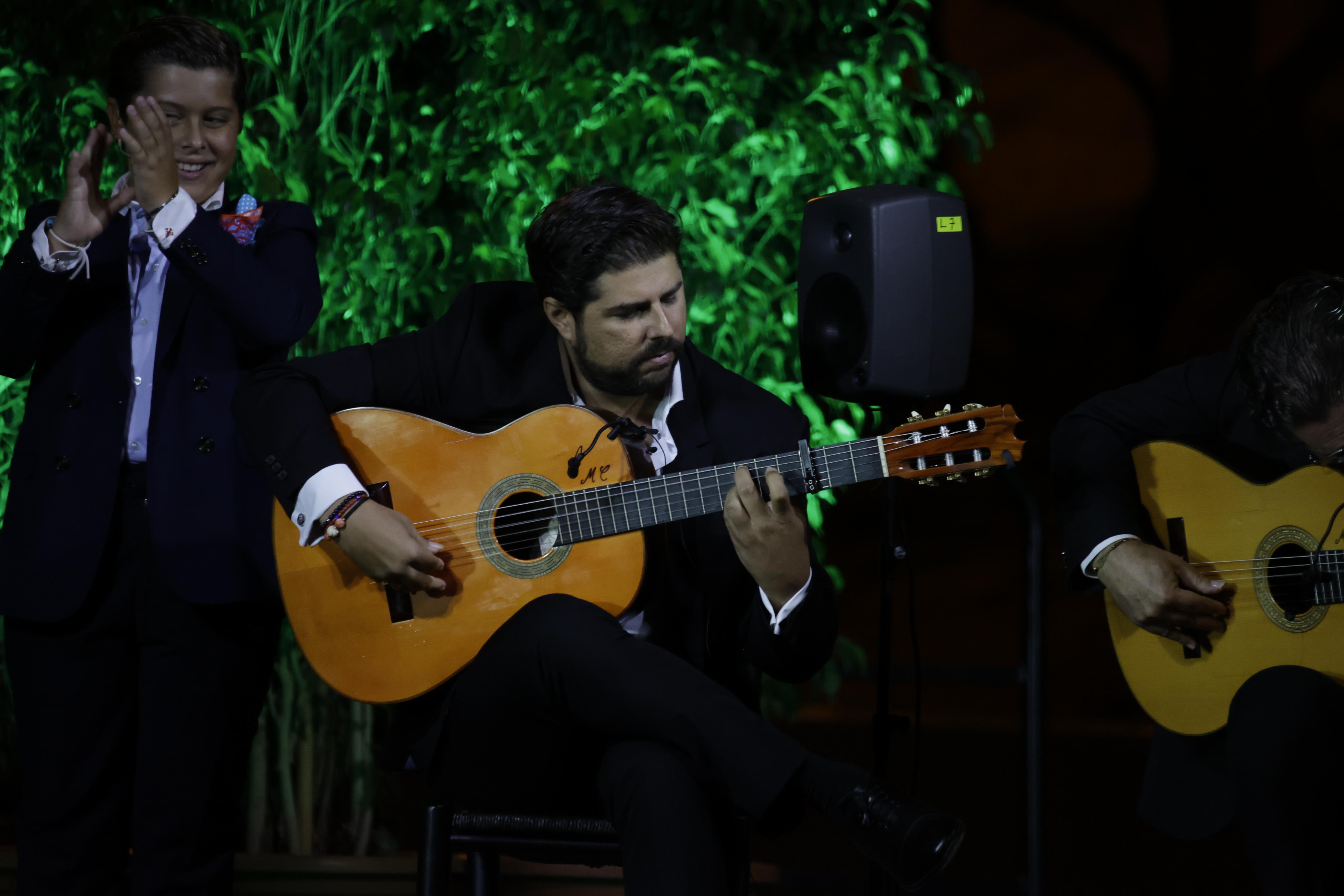 Momento en el muelle Camaronero de 'Territorio Jerez', dentro de la Bienal de Flamenco