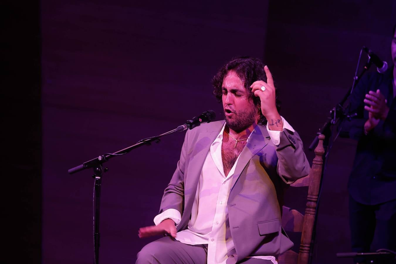 Un momento del concierto flamenco de este sábado en el Espacio Turina