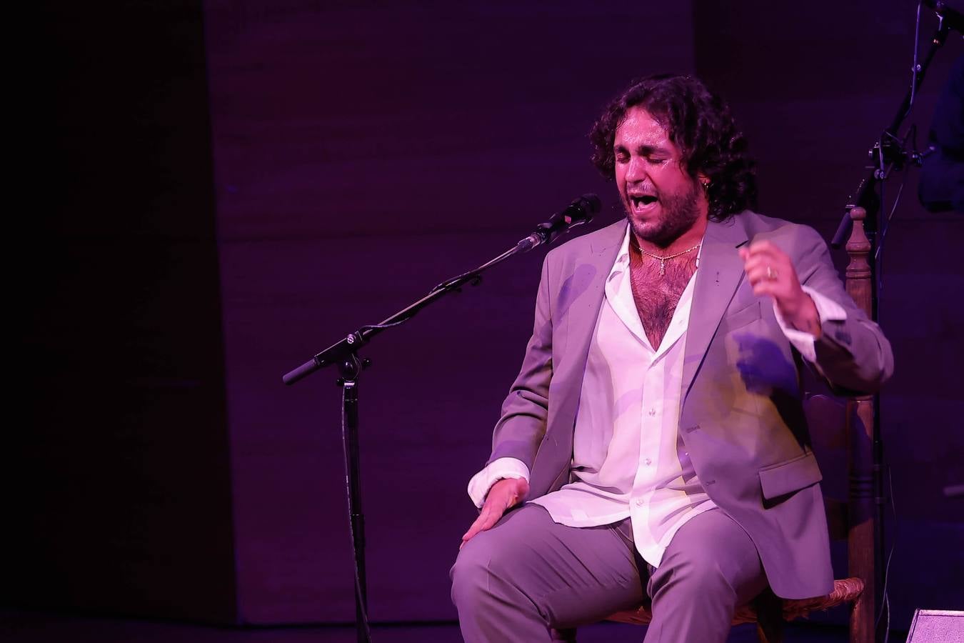 Un momento del concierto flamenco de este sábado en el Espacio Turina