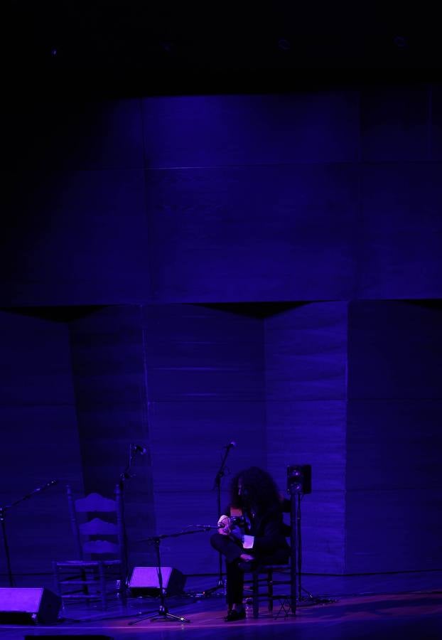 Un momento del concierto flamenco de este sábado en el Espacio Turina