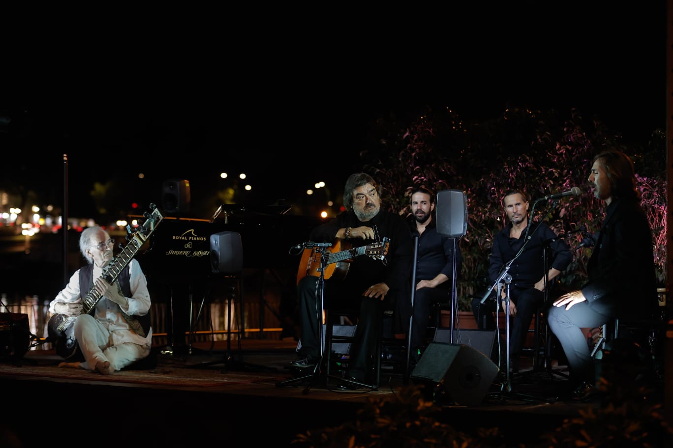 Gualberto y Miño estuvieron acompañados de Pedro Ricardo Miño y Juan de Mairena 