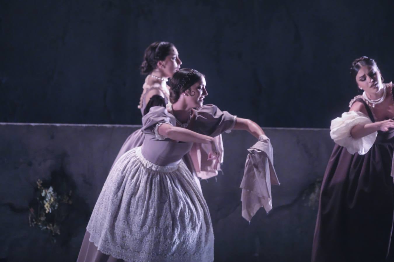 Puesta en escena del espectáculo 'Pineda' a cargo del Ballet Flamenco de Andalucía