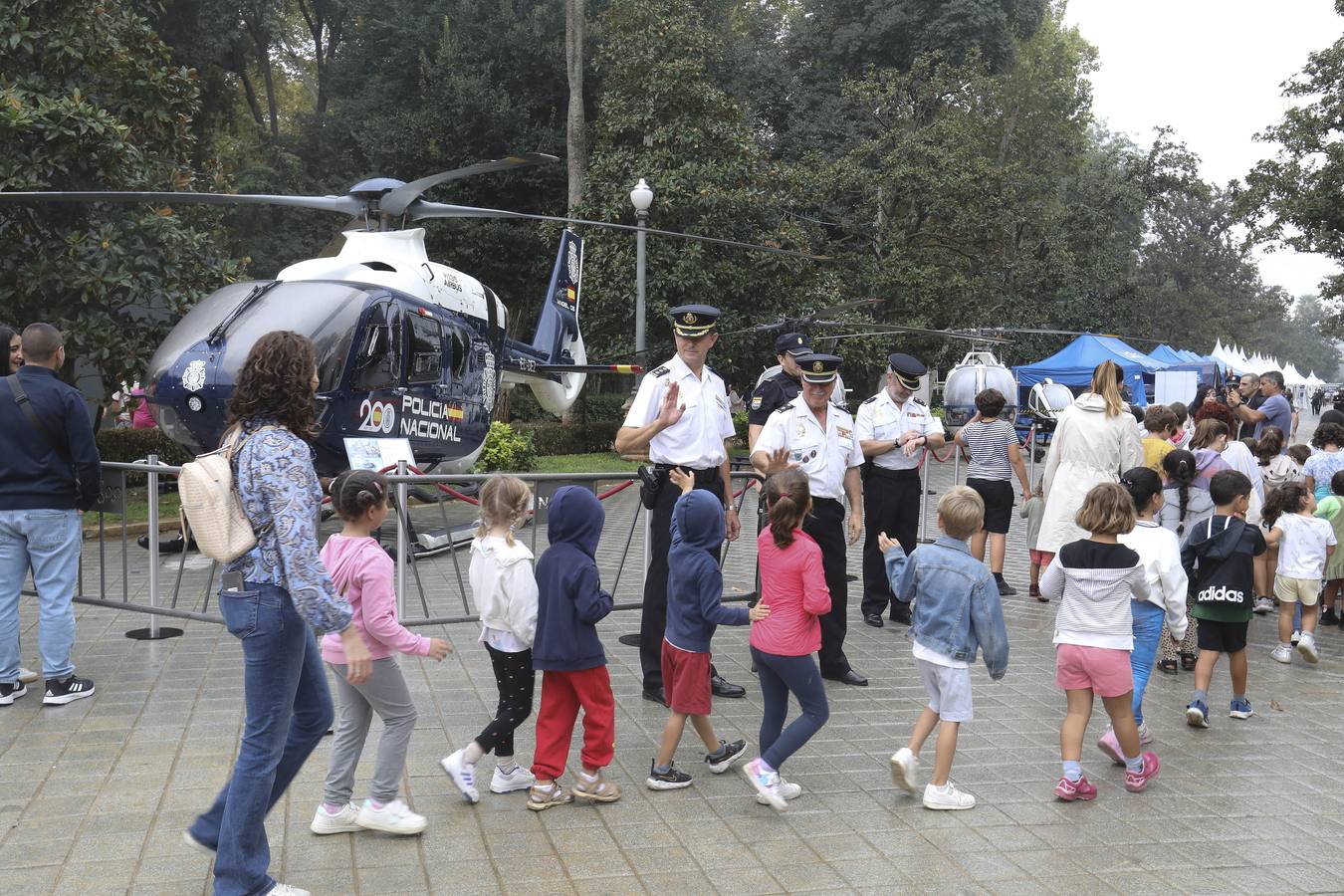 La exihibición de la Policía Nacional estará abierta hasta el 2 de octubre