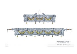 Así será la orfebrería del palio del Carmen