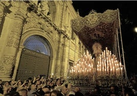 El Museo aprueba la restauración del paso de palio de la Virgen de las Aguas