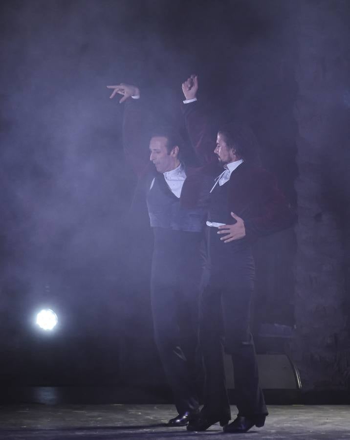 Un momento de la actuación este lunes de Juan de Juan en el monasterio de la Cartuja