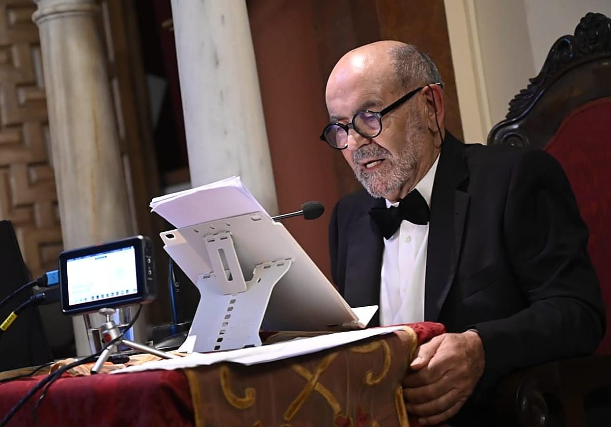 José Luis Aragón, este martes en la Casa de los Pinelo