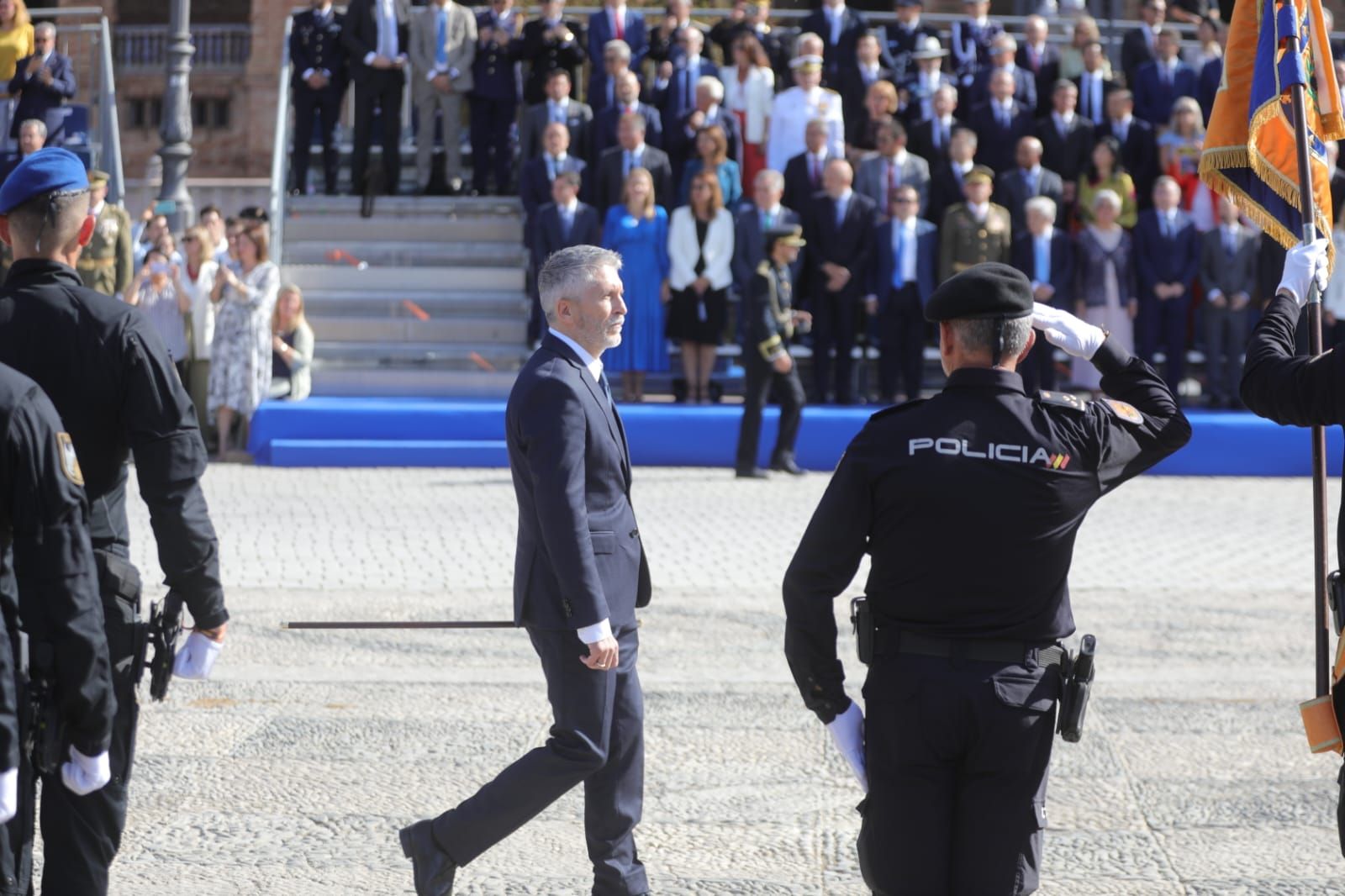 Celebración del Día de la Policía en Sevilla, en imágenes