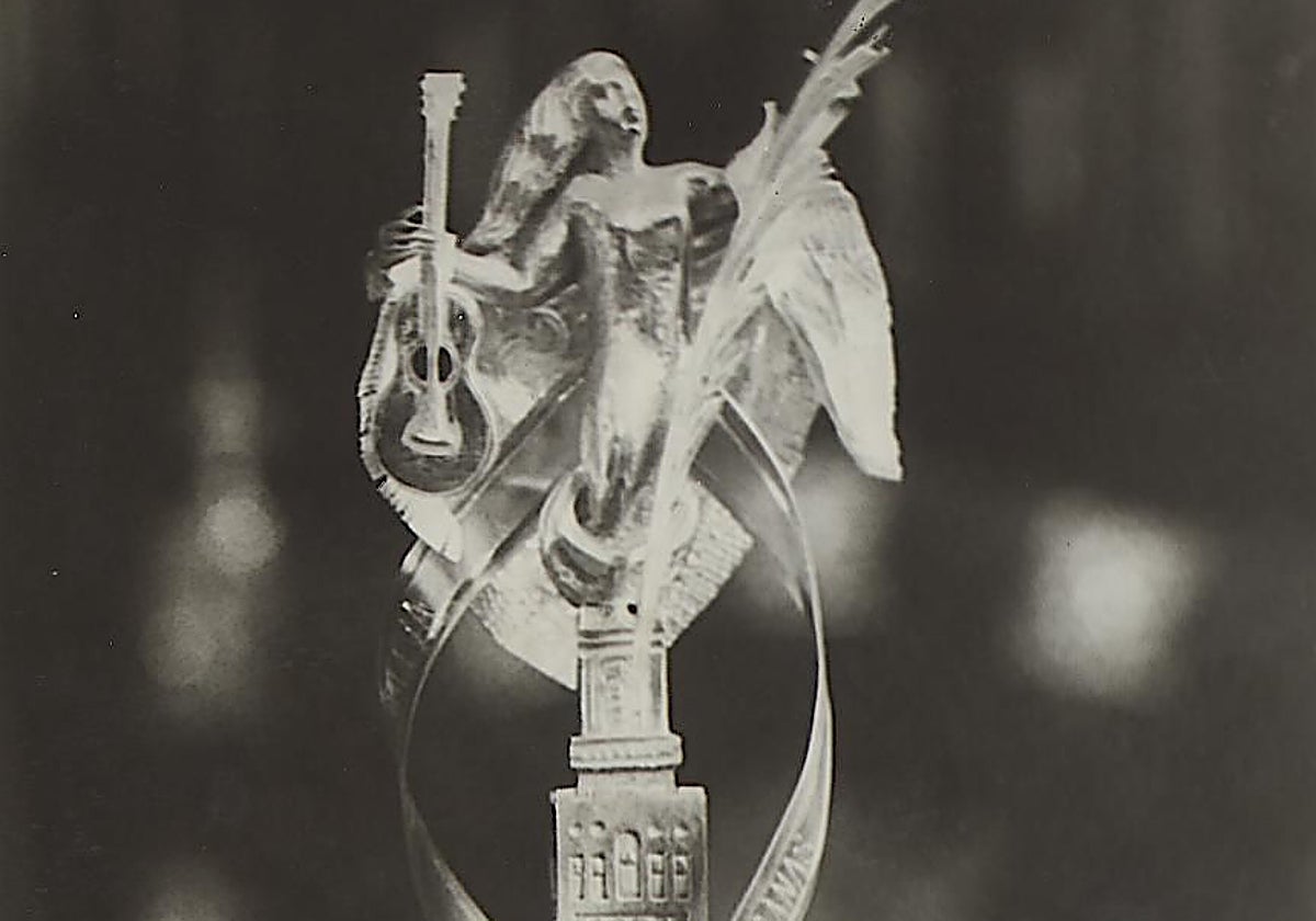 El Giradillo de Honor que ganó Calixto Sánchez en la primera Bienal de 1980