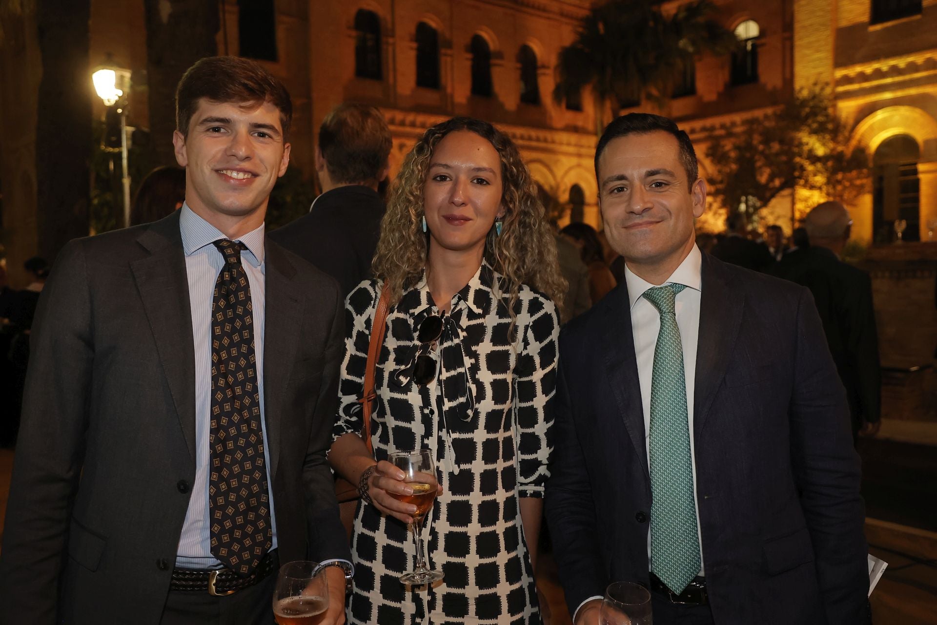 Álvaro Blanco, Triana López y Juan Rodríguez