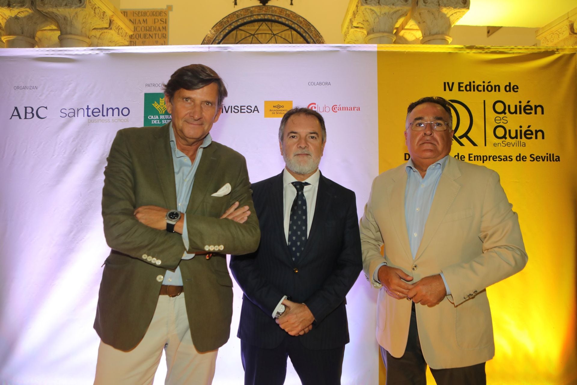 Antonio Cantos, Jorge Ramos y Francisco Cantón